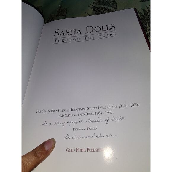 Sasha Dolls Through The Years by Dorisanne Osborne - rare collectible book - Picture 3 of 11